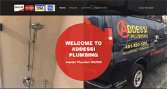 Desktop Screenshot of addessiplumbing.com